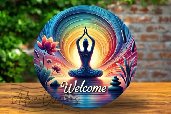 Download 3D Yoga Lotus Flower Meditation Design - Meditation Collection