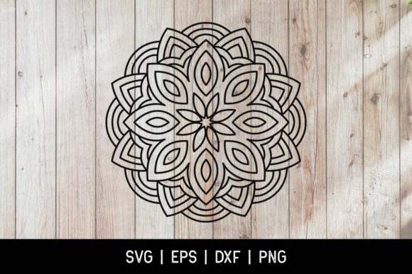 Download Simple Mandala SVG Graphic - Mandala svg Collection