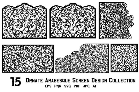Download Ornate Arabesque Screen DesignCollection - Collection Collection