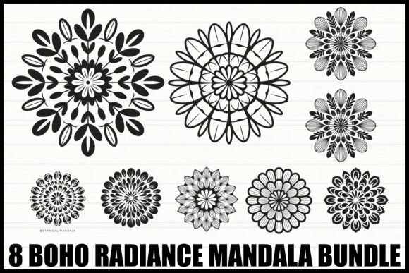 Download Boho Radiance Mandala Bundle - Boho Collection