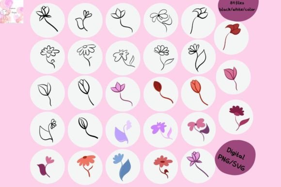 Download Unique Flower Collection Bundle - Collection Collection