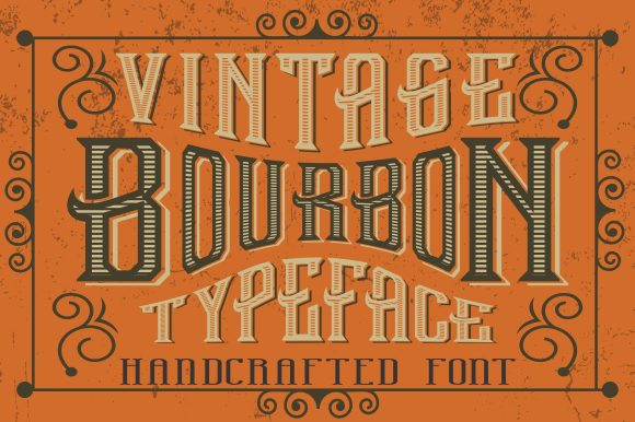 Download Vintage Bourbon - Handcrafted Letters - Handcrafted Collection