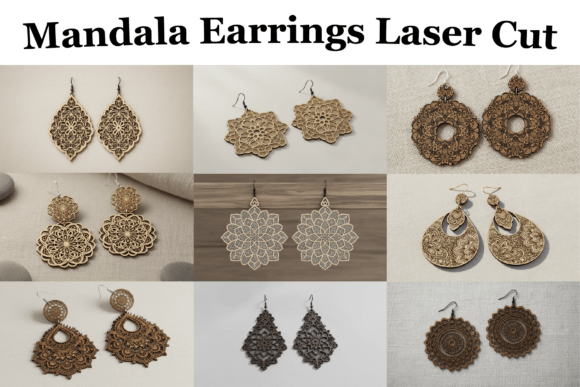 Download Boho Mandala Earrings - Boho Collection