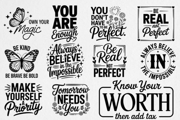 Download Boho Motivational Quotes Svg Bundle - Boho Collection