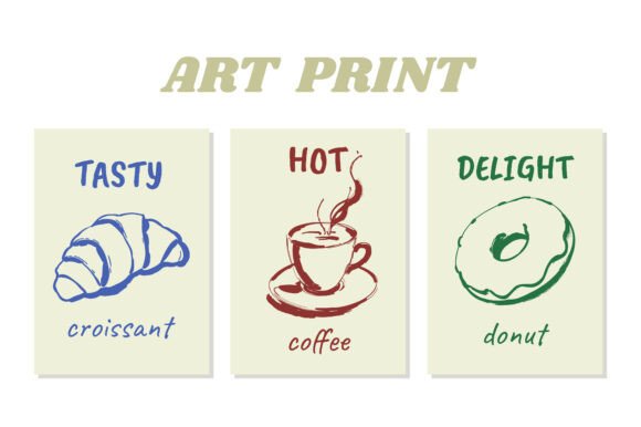 Download Delicious Delights Art Print Collection - Collection Collection