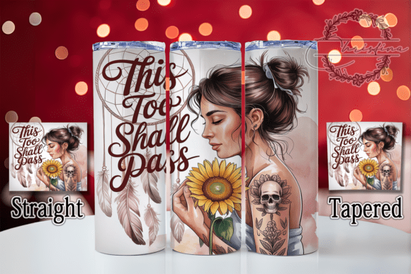 Download Dreamcatcher Tattoo Boho Tumbler Wrap - Boho Collection