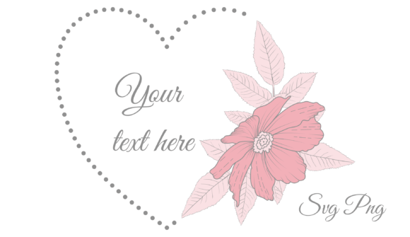 Download Heart Floral Motif - Motif Collection