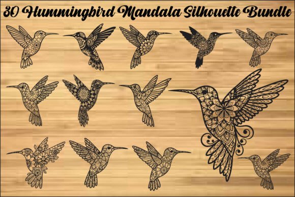 Download Hummingbird Mandala SVG Bundle - Premium Resources