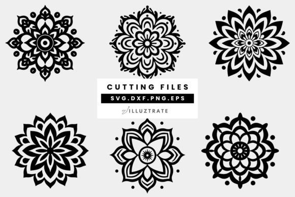 Download Mandala SVG Cut File | Zentangle Cutting - Premium Resources